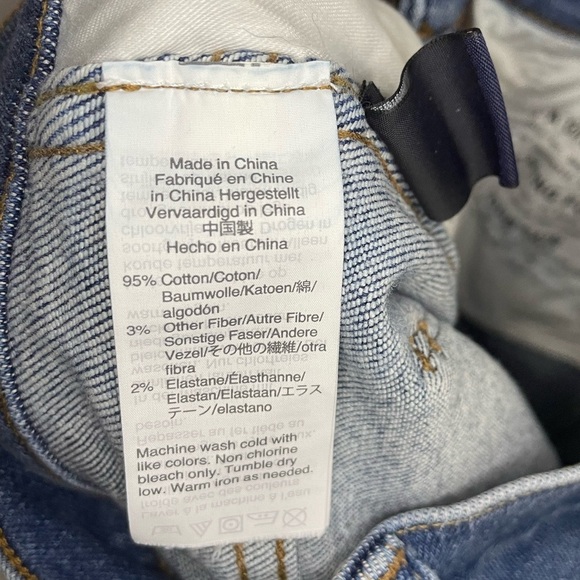 Madewell Button-Fly Petite Raw Hem High-Rise 10” Skinny Jeans - Picture 9 of 9